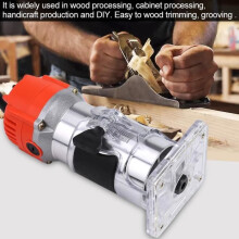 Tupia elétrica, ferramenta para corte de madeira, máquina de carpintaria, aparador, roçadeira manual 220V 30.000 rpm