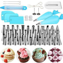 Forma para Bolo - Feliz por Comprar - 62 Peças - Aço Inoxidável - Silicone - Kit Completo