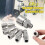 6pcs 1/4 inch BSP Compressor Connector Air Coupler Quick Release Line Hose 1