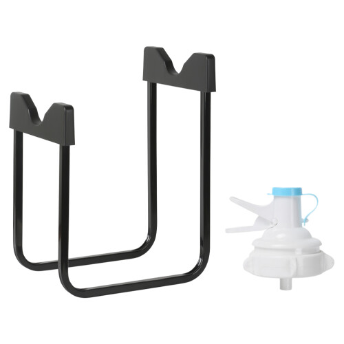 2Sets Wasserflaschen Schwarz Eisen Und Kunststoff 1