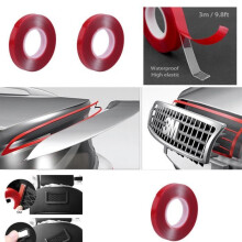 Cinta adhesiva de doble cara para soporte de coche 1cm*3m