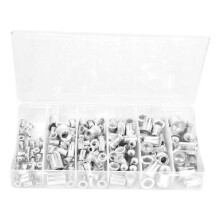 195 stuks M3 M4 M5 M6 M8 M10 platkopklinkmoeren met schroefdraad