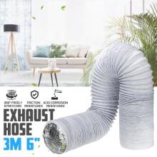 Yleismallinen joustava PVC-tuuletusletku kannettavaan ilmastointilaitteeseen (3 m x 15 cm)