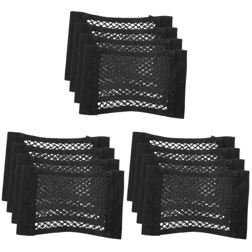 12Pièces Filets De Chargement Élastiques Et Robustes Pour Noir 1