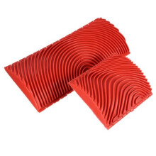 2 pezzi di strumenti fai da te per decorare le pareti, vernice effetto legno e gomma