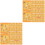 400Pièces Cartes Amulettes Chance Et Protection Délicates 5