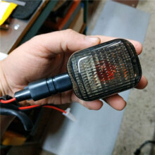 2X Motorcycle Front Turn Signal Turn Signal Indicator for BWS100 50125 50 FX125 x BeeWee MBK BOOSTER Scooter