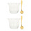 2Ensembles Bols En Verre Transparent Pour 5
