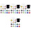 4Sets Assorted Cup Identifiers Wine Glass Markers 3