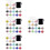 4Sets Assorted Cup Identifiers Wine Glass Markers 7