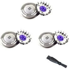 HQ8 Replacement Shaver Heads for Philips PT739, PT737 and PT727 + Cleaning Brush