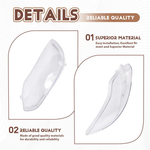 Car Front Left Side Headlight Lampshade Lamp Protector Trim for  Focus 2012-2015 2