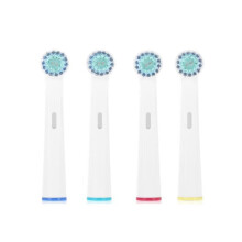 Oral-B EB-17D Replacement Brush Heads – 4 Pack – FDA Approved Dupont Bristles