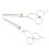 Tesoura de cabeleireiro para corte, desbaste e modelagem de cabelo, conjunto HB042 1