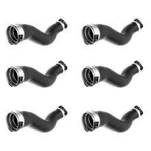 6X Left Side Engine Intercooler Air Intake Hose Water Coolant Pipe for NP300 2008-2015 14463-4KV0A 144634KV0A