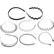 Confezione da 8 fasce per capelli a spirale per uomo, fasce per capelli sportive unisex