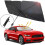Πτυσσόμενο σκίαστρο αυτοκινήτου SUV 79 x 135 cm με προστασία UV από κράμα UPE 1
