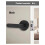 Silent Room Door Lock with Key, Round Interior Handle, Aluminium Alloy, Copper Core 5