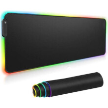 Pelikuorimatto - LED - XXL 80x30cm - 14 valaistustilaa - Liukumaton pinta - RGB