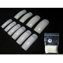 500 UV Gel False Nails Natural French Acrylic Style