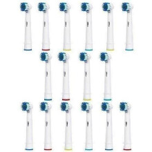 Paquete de 16 cabezales de repuesto para cepillos de dientes eléctricos Oral-B.
