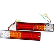 2 x Luzes Traseiras de LED para Reboque, Luzes Indicadoras de Direção Retrô para Reboque, Caminhão e Caravana, 12V