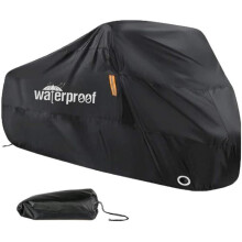 Fietshoes voor 2 fietsen, voor buitenopslag, 210T nylon, waterdicht, stofdicht, regenbestendig, UV-bescherming