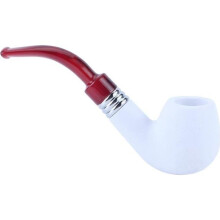Pipa in schiuma di mare HURRISE Pipa in schiuma di mare Pipa per tabacco Enchase Pipa per tabacco Gasser Pipe per sigari di alta qualità