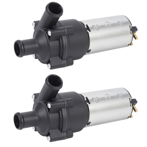 2X Auxiliary Water Pump,Additional Electric Water Pump 0392020026 Engine Cooling for