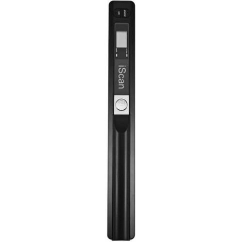 Scanner portatile per documenti 900 DPI USB 2.0 Display LCD Supporta formati JPG/PDF Nero