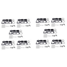 5X para Jet Ski PWC Mikuni SBN Super BN Carburador Kit de Reparación de Reconstrucción 38 40I 44 46
