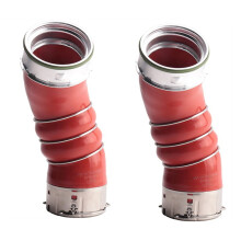 2X Car Engine Turbo Intercooler Pipe, for- X5 E70 X6 E71 M57N2 Engine Turbo Hose 11617799873