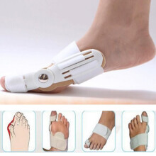 Correctores de dedos VODOOL  Enderezador de dedos Hallux Valgus Juanete Férula de día y noche Corrector de enderezamiento Hallux Valgus