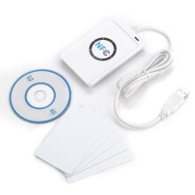 ACR122U RFID NFC -lähitön sirunlukija ja -kirjoitin / USB + SDK + 5 Mifare IC -korttia