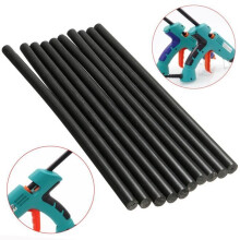 10 stick di colla PDR per la riparazione di ammaccature senza verniciatura, neri