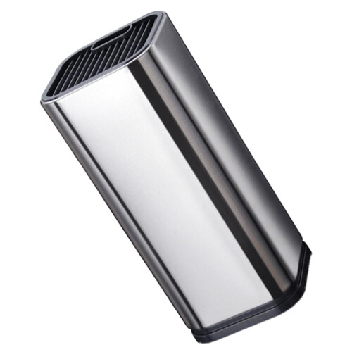 2Pièces Support Couteaux Acier Inoxydable Pour Cuisine Argenté 2