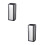 2Pièces Support Couteaux Acier Inoxydable Pour Cuisine Argenté 6