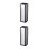 2Pièces Support Couteaux Acier Inoxydable Pour Cuisine Argenté 11