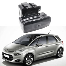 Elektronische handremschakelaar 470702 zwart voor Peugeot en Citroën C4 Picasso DS4 C4