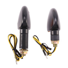 4X Universal 12 V Motorrad Blinker Kontrollleuchte Vorne Hinten Blinkendes Halogenlicht Blinker Flash Fahrradlampe für