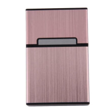 Estuche magnético para cigarrillos en oro rosa