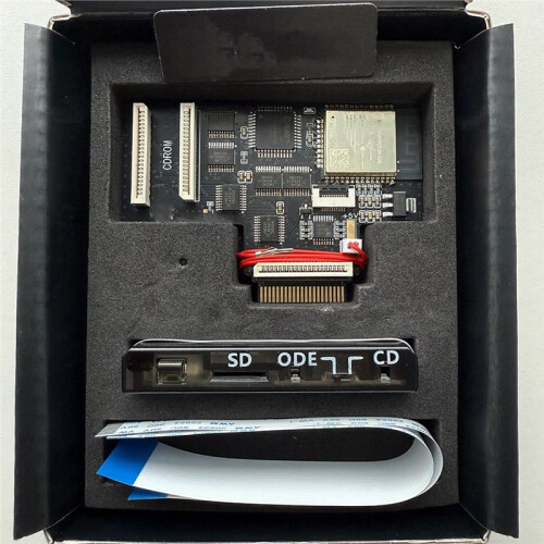 For  Saturn CD Drive Simulation Board ODE SAROO PHOEBE RHEZ OED/CD Switcher SS MODE 1