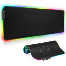 Ohlala Ylisuuri Pelihiirimatto LED-valolla ja 14 RGB-valaistustilalla (800 x 300 x 4 mm)