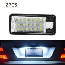 8x Car LED License Number Plate Light Lamp White for - A3 S3 8P A4 B6 B7 A5 A6 4F Q7 A8 S8 C6