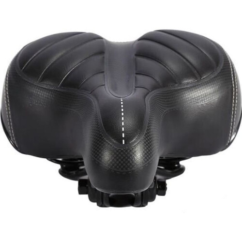 Sella per bicicletta DBA - Ampia e comoda - Gel - Nera - Unisex