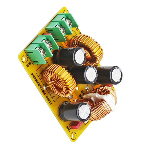 4A  LC Tiefpass-Netzfilter EMI EMC 12V 24V Auto-Audio Hochfrequenz-Rauschfilter Netzteil-Welligkeit 1