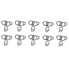 20X Obere + Untere VTEC Magnet Dichtung Passend für  GSR NSX D16Z6 B18C1 B16A2 B18C5 36172-P08-015 15825-P08-005