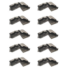 10X Car Engine Dust Cover Hood ECU Electronic Control Unit Protection Cap for C3 DS3 C- Elysee 301 2008