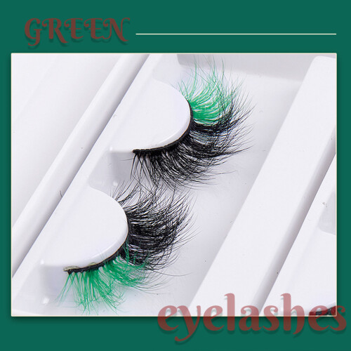 (008) Festive False Lashes - 2 Pairs Soft & Colorful