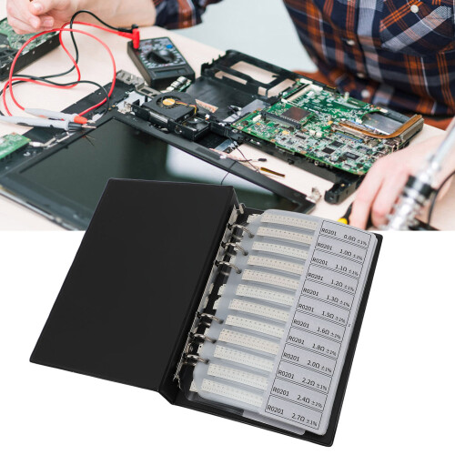 SMD-Widerstands-Musterbuch, 170 Werte, 50 Stück, 1% 1